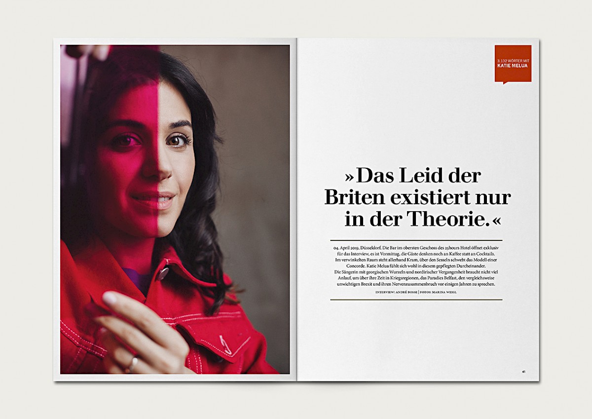 Katie Melua fotografiert von Marina Weigl